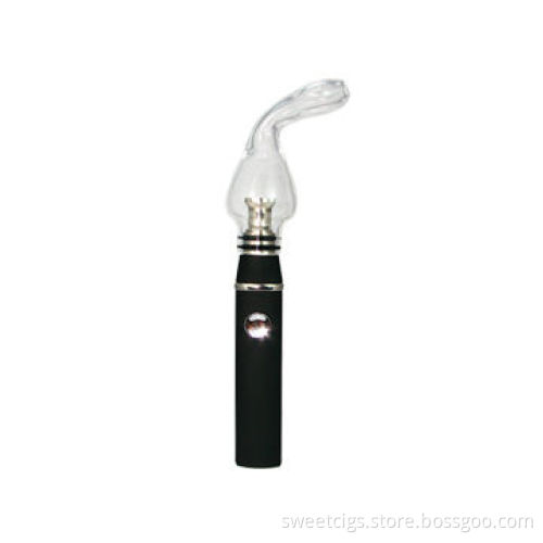 Glass globe wax vaporizer with 350mAh elips battery